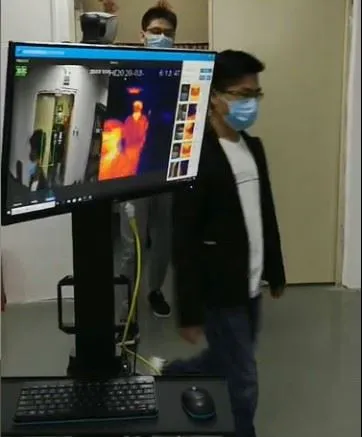 High Precision Automatic Infrared Thermometer Thermal Body Temperature Measuring Cameras